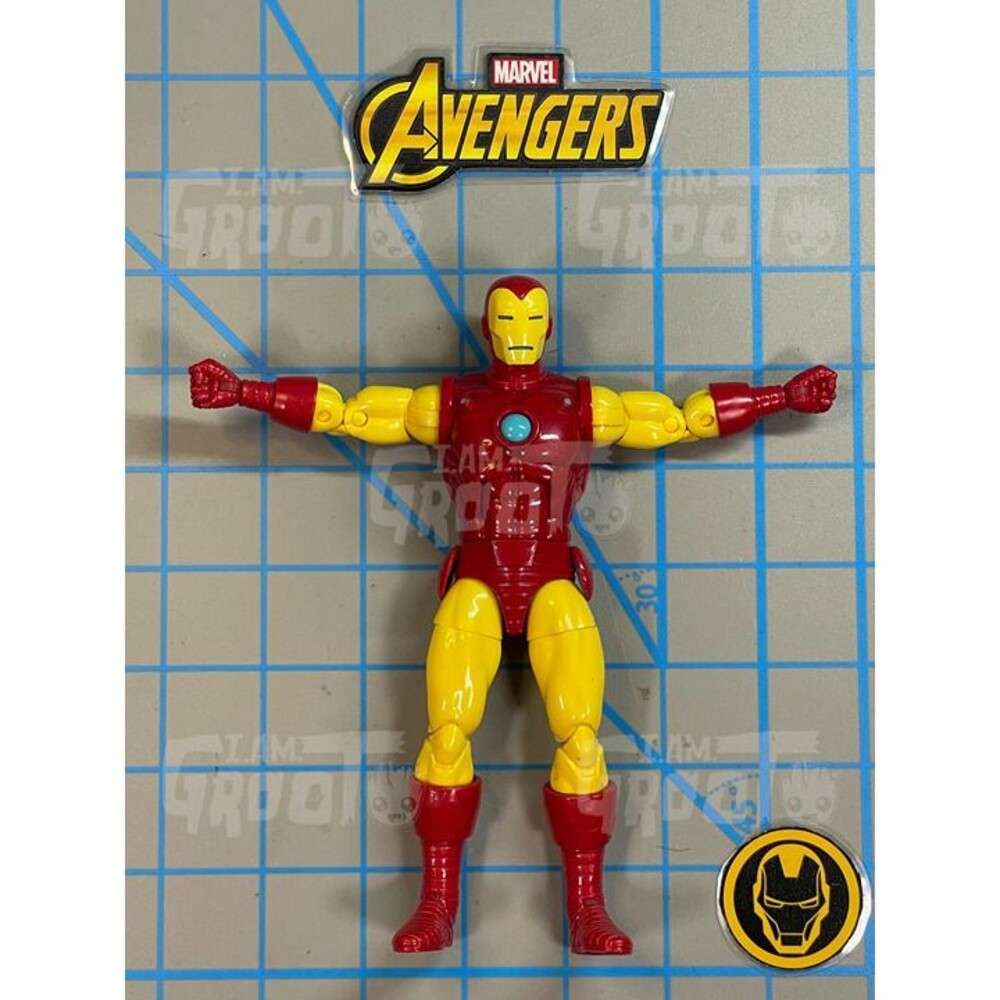 Marvel Legends A.I. Iron Man Action Figure AI Ursa Major Wave Fist Hands B